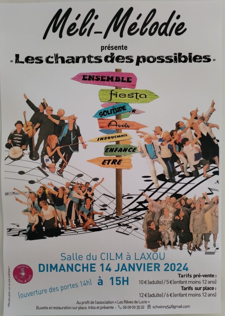 CONCERT MELI-MELODIE POUR LUCIE